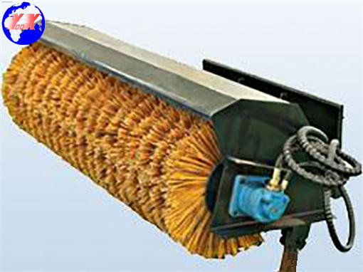 ￥00 壹喜YOOX液壓滾刷  斜角清掃器   改裝汽車、裝載機 掃雪頭