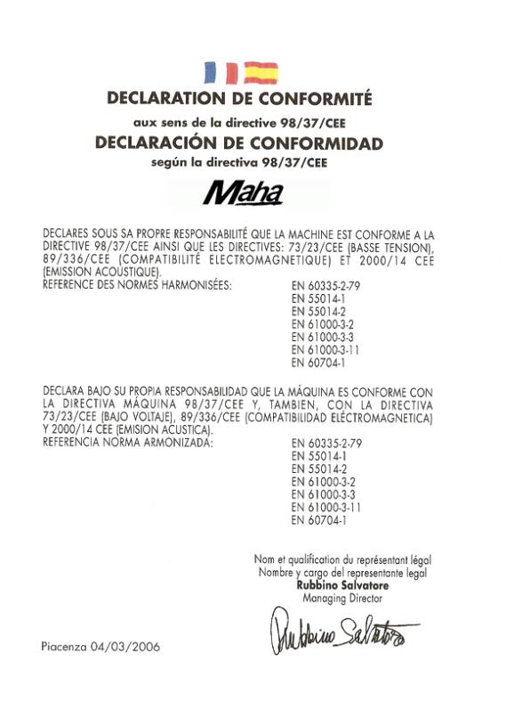 德國MAHA營業執照